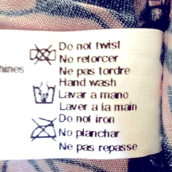 $109 Maaji Swim Cover Up Beach Skirt Large High Low Viscose Lined Smocked Waist - Picture 8 of 11